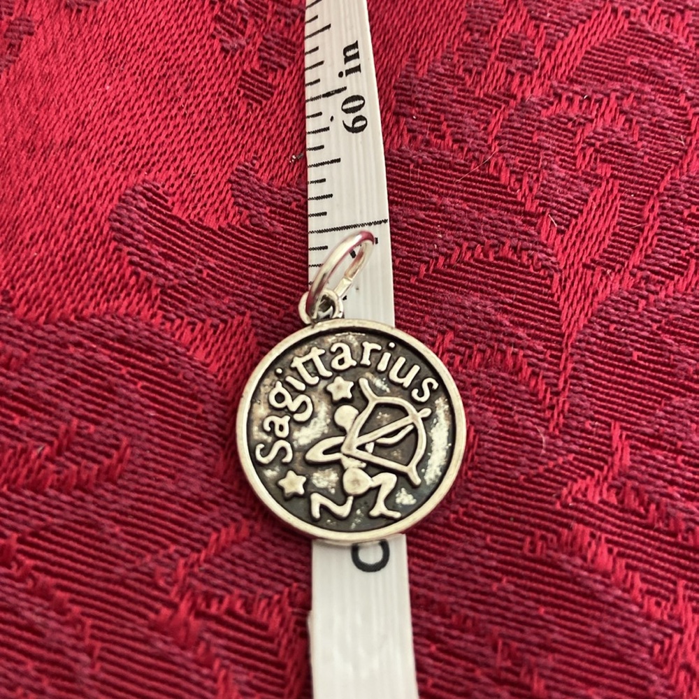 5/$10❤️❤️❤️NEW Tibetan Silver Sagittarius Zodiac Pendant Charm - Picture 4 of 4